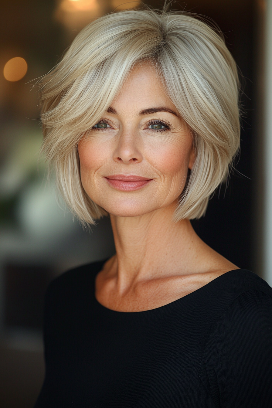 8. Pixie Bob in Honey Blonde (Pixie Haircuts For Women Over 60) - Pixie Haircuts For Women Over 60