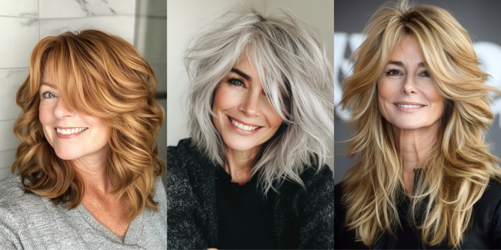27 Stunning Shaggy Hairstyles for Older Women in 2025