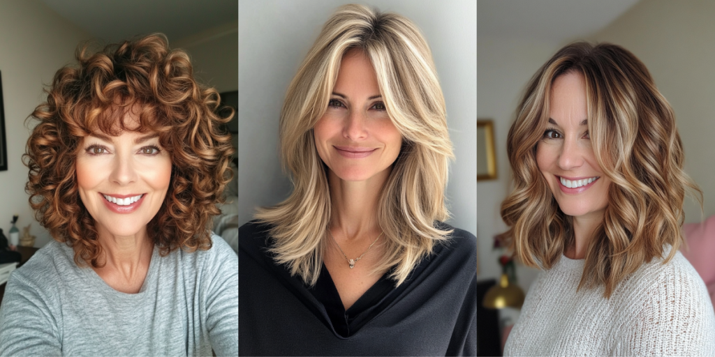 27 Stunning Medium Length Hairstyles for Women Over 40