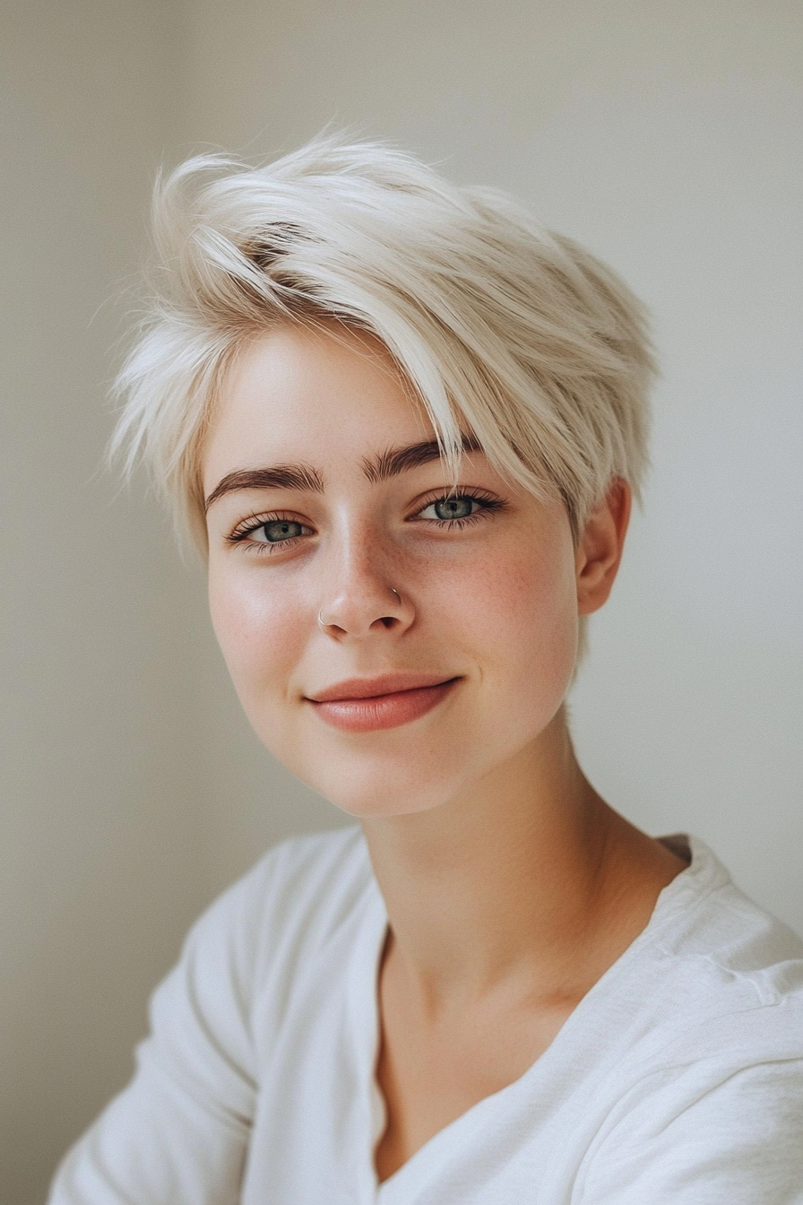 10. Buttery Blonde Classic Crop (Short Blonde Haircuts) - Short Blonde Haircuts