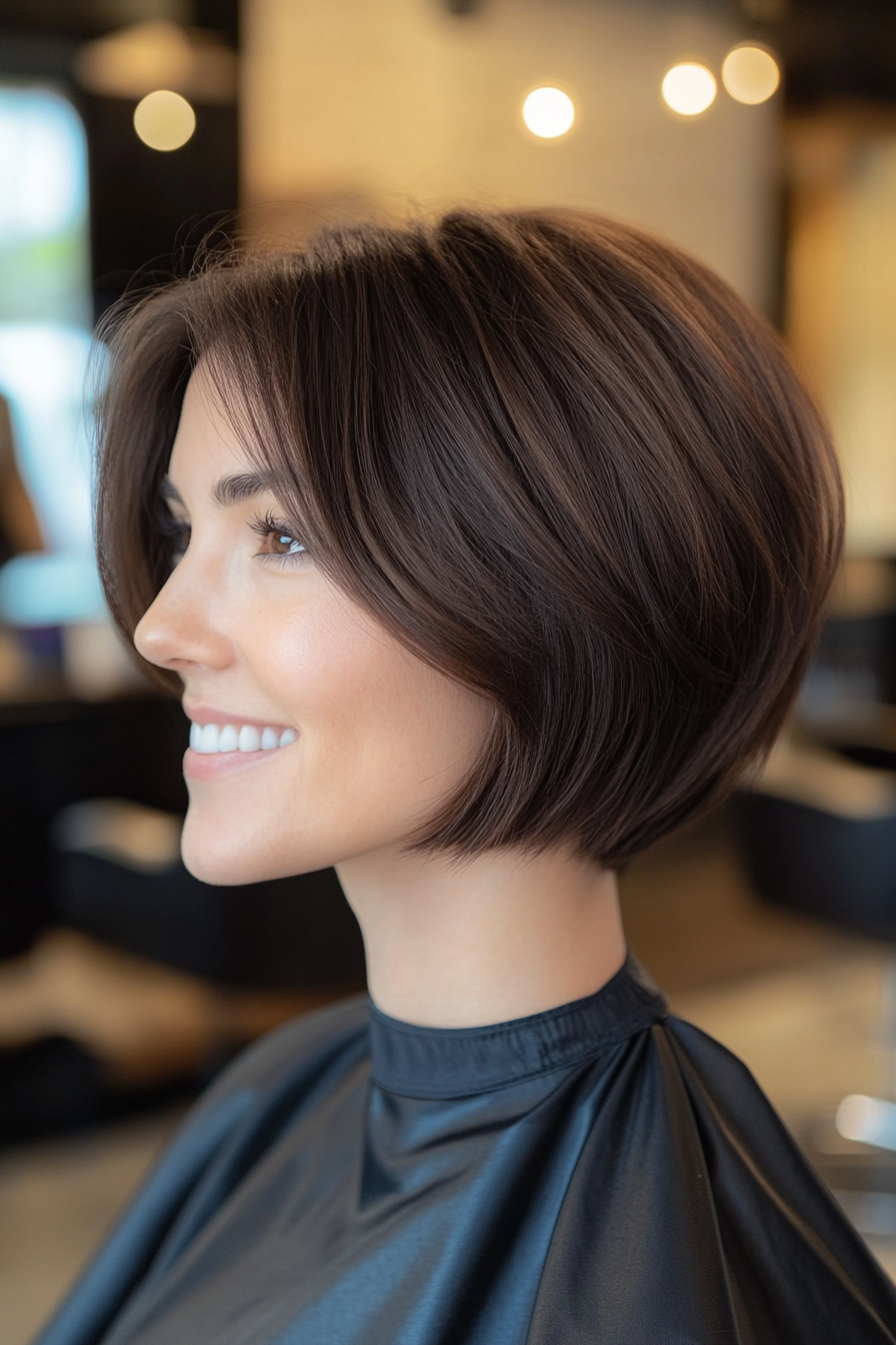 6. Cinnamon Soft Bob (Chic Short Haircuts) - Chic Short Haircuts