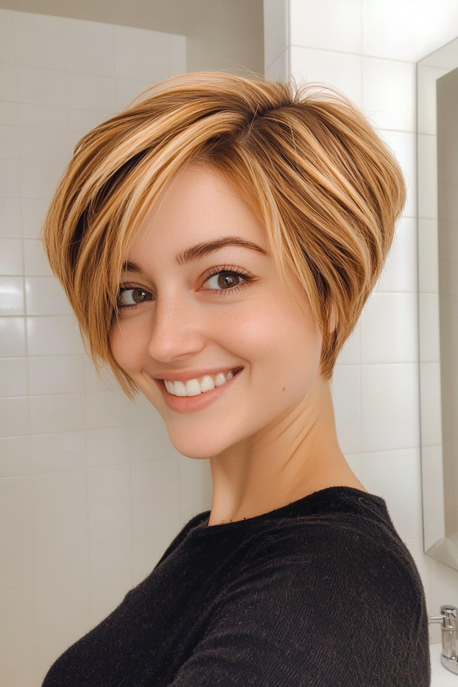 9. Golden Wheat Pixie-Bob (Chic Short Haircuts) - Chic Short Haircuts
