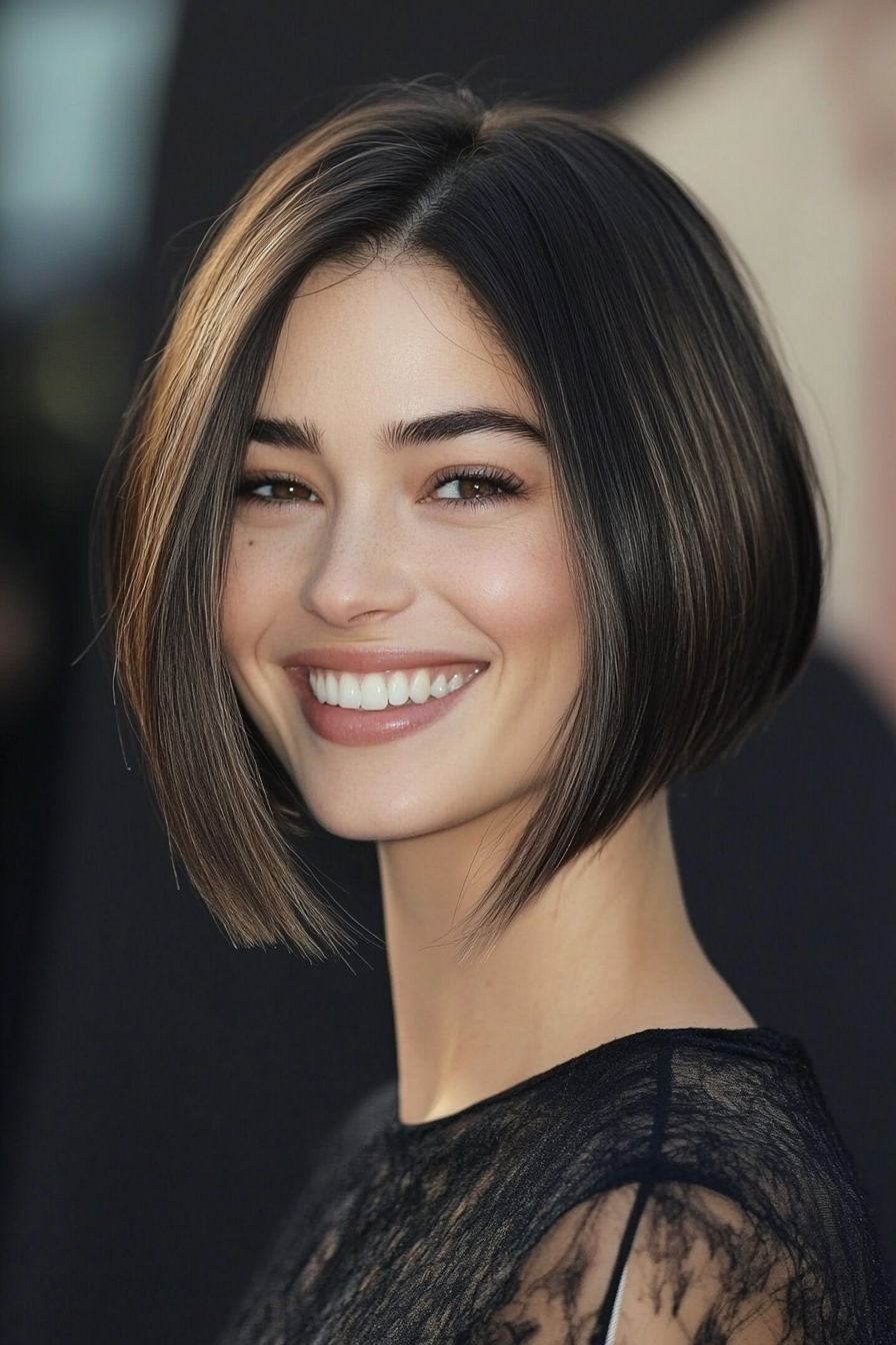 11. Asymmetrical Bob with Dark Ash Blonde (Bob Hairstyles For Thin Hair) - Bob Hairstyles For Thin Hair
