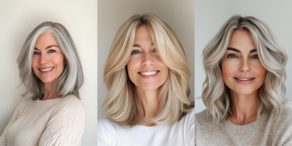 26 Gorgeous Shoulder Length Hairstyles for Women Over 50 in 2025