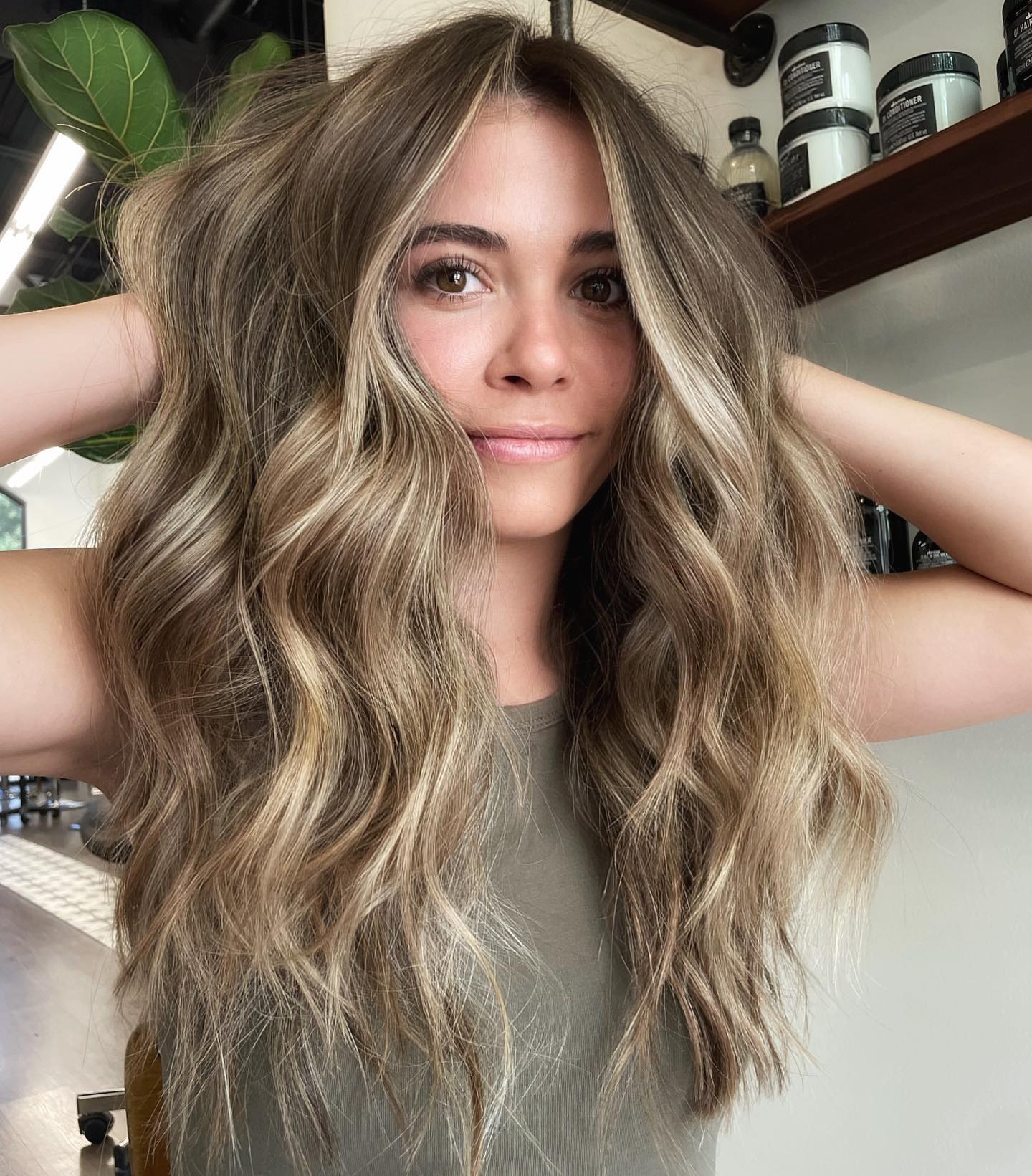 10. Ashy Bronde Waves with Bold Face-Framing Highlights - Long Hairstyle Ideas for Women