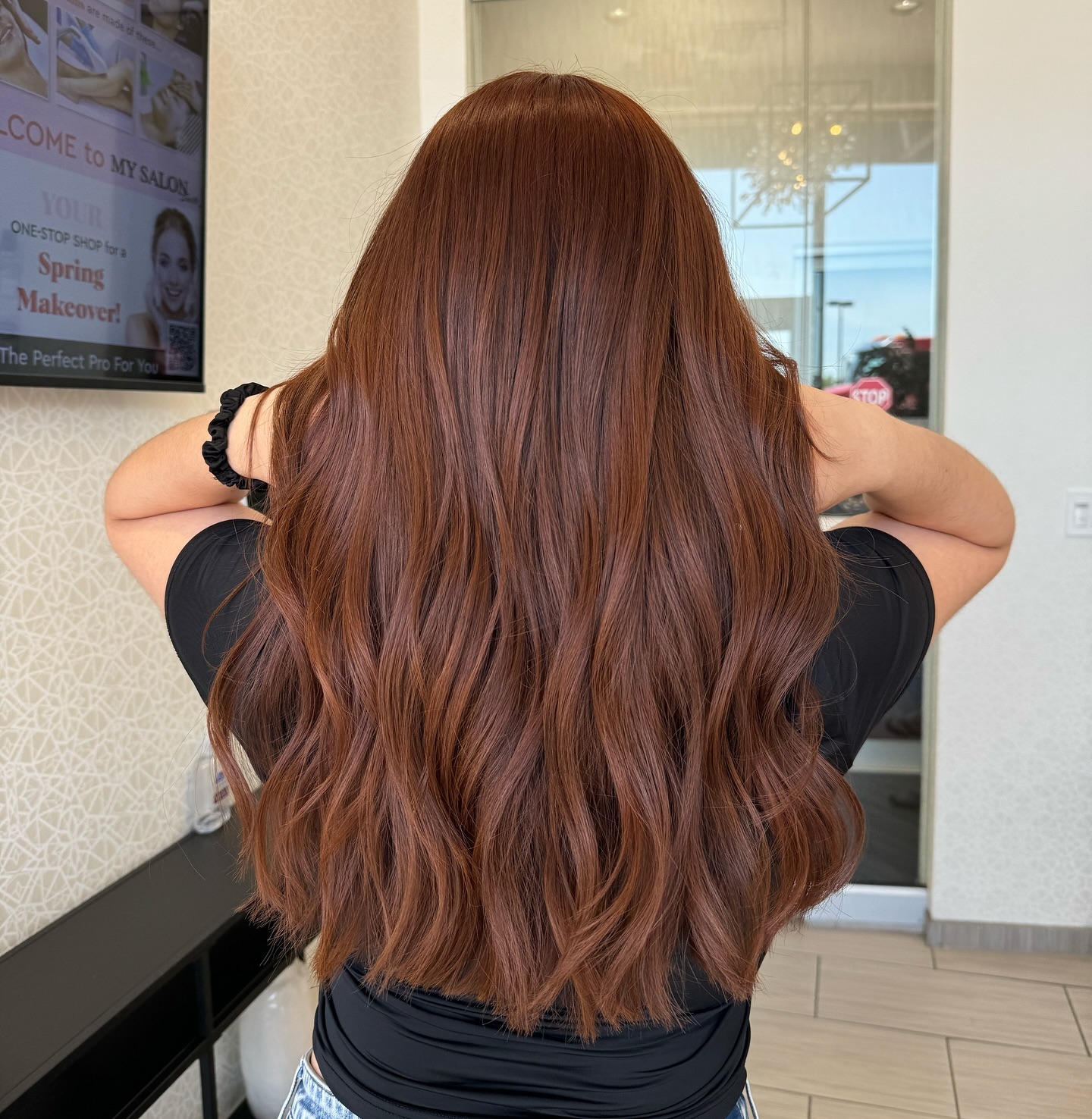 17. Muted Mahogany Copper with Lived-In Texture - Copper Hair Color Ideas for Women
